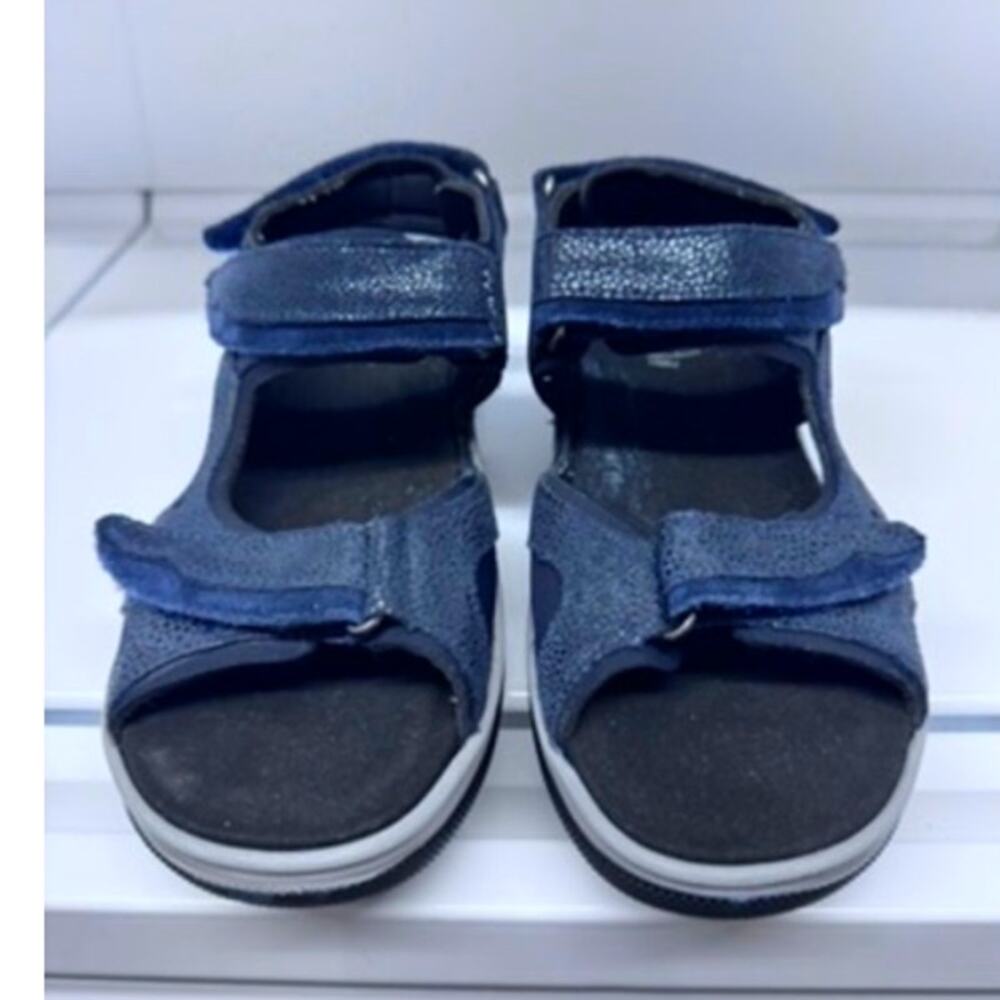 "Fidelio" Haliux, Hilly, Navy‎ Blue Sandal, Size 38